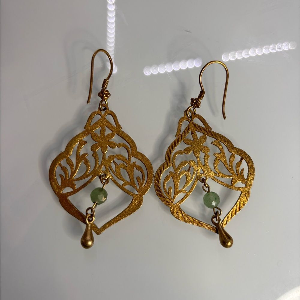 925 Gold earrings